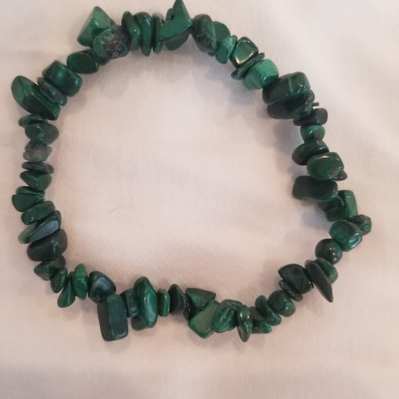 8 Tumbled Stone Stretch Bracelets - Picture 8 of 9